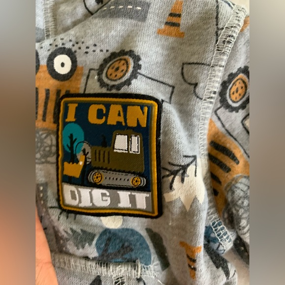 Cute cars and tractors two piece - Picture 3 of 6